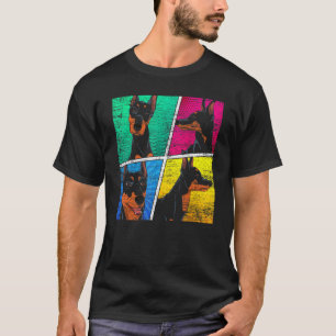 Camiseta Animal Dono de Cachorro Pet Cachorro Pop Doberma