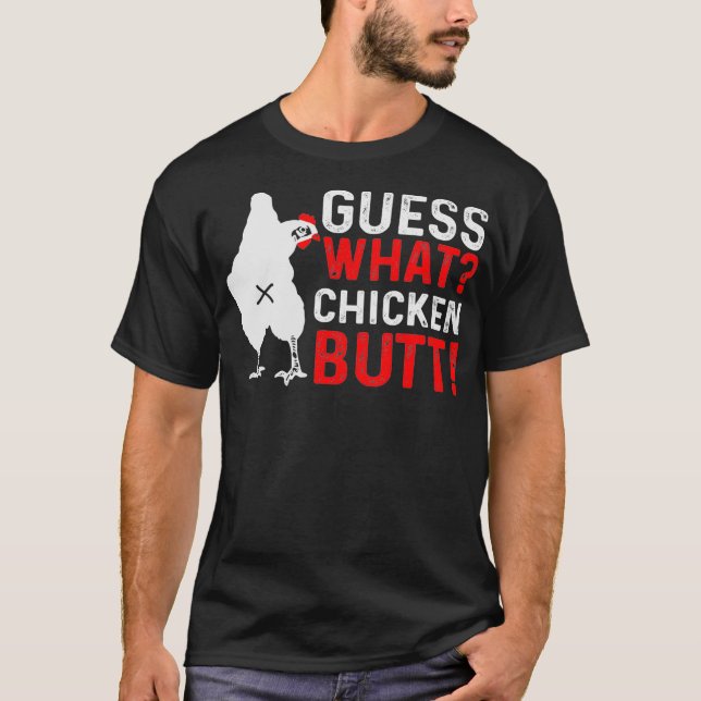 Camiseta Animal Engraçado Admite Que Galinha De Bumbum É Bo (Frente)