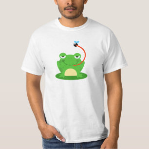 Camiseta Animal engraçado anfíbio dos desenhos animados d