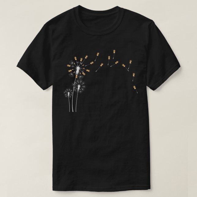 Camiseta Animal Flower Plant - Dandelion Guinea Pig Premium (Frente do Design)