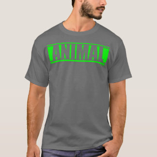 Camiseta Animal Green Gym Fitness Workout Gym Saying Motiva