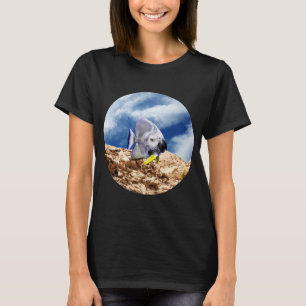 Camiseta Animal Híbrido Surreal, Peixe-Papagaio Voador da M