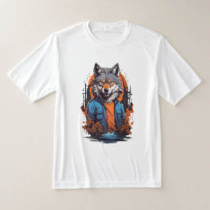 Camiseta Animal Lobo Selvagem