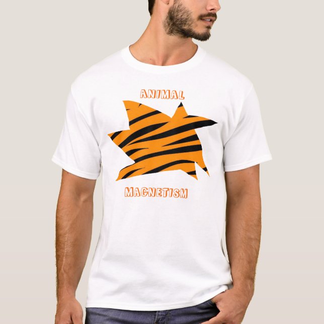 CAMISETA ANIMAL, MAGNETISMO (Frente)