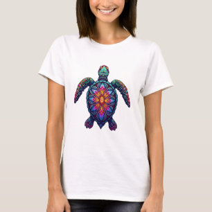 Camiseta Animal Marinho Tie Dye Tribal Animal Marinho Maori