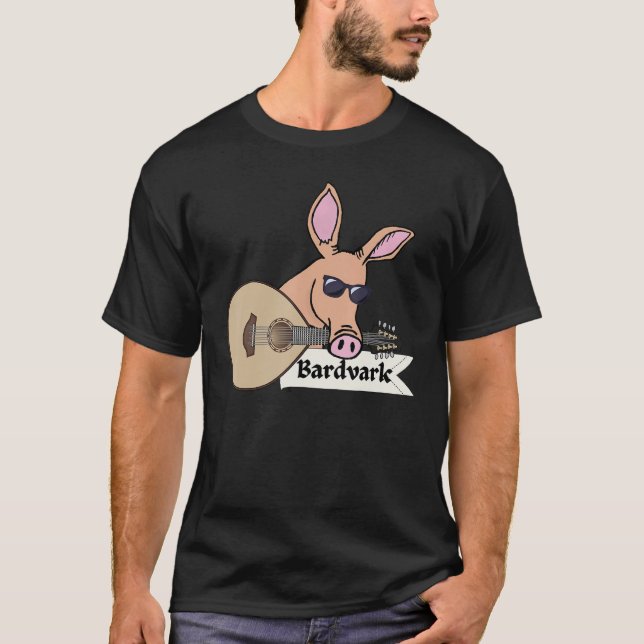 Camiseta Animal Pun Bardvark For Aardvark  And Bards (Frente)