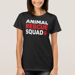 Camiseta Animal Resgate Squad Animal Rights Ativista