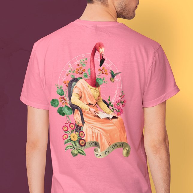 CAMISETA ANIMAL RICO DE FLAMINGO (Criador carregado)
