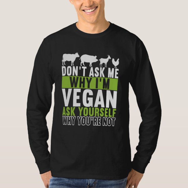 Camiseta Animal Rights Vegan Vegetarian  6 (Frente)