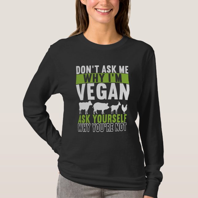 Camiseta Animal Rights Vegan Vegetarian  7 (Frente)
