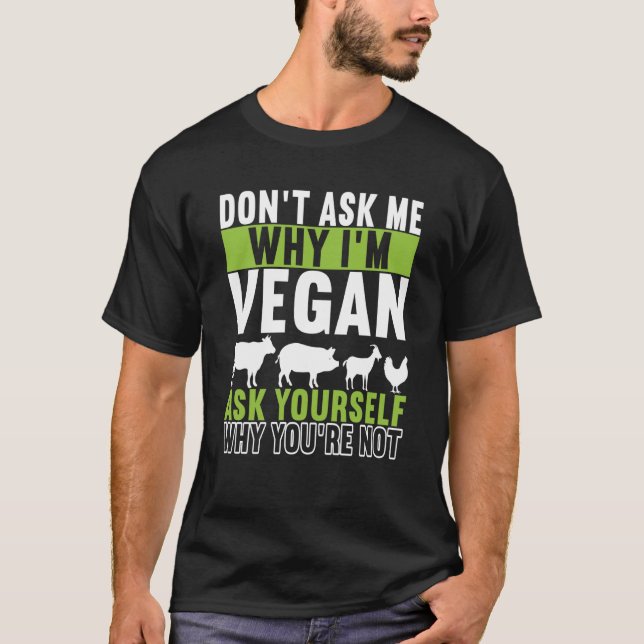 Camiseta Animal Rights Vegan Vegetarian  7 (Frente)