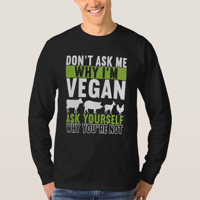 Camiseta Animal Rights Vegan Vegetarian  7 (Frente)