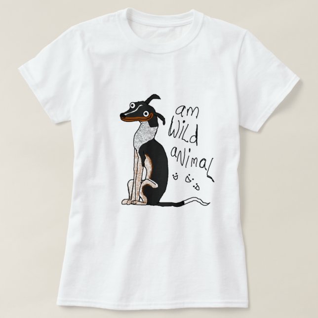 Camiseta Animal selvagem do Am (Frente do Design)