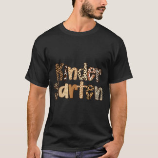Camiseta Animal Selvagem Safari Professor de Jardim de Infâ