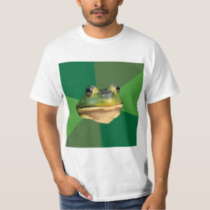 Camiseta Animal sujo Meme do conselho do sapo do solteiro