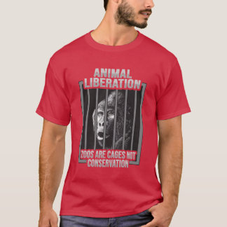 Camiseta Animal ware Crueldade animal Design vintage