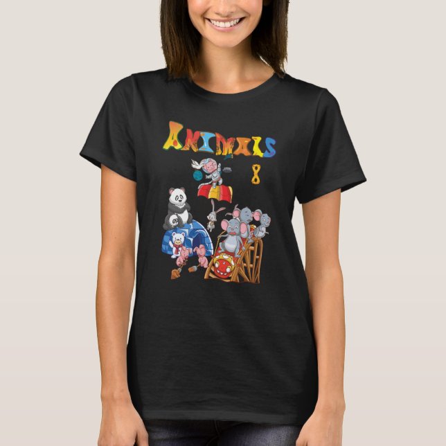 Camiseta Animals 8 (Frente)