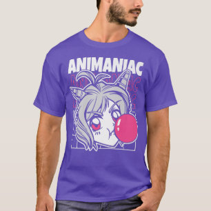 Camiseta Animaniac Animaniac Japonês Estilo de Vida Otaku C
