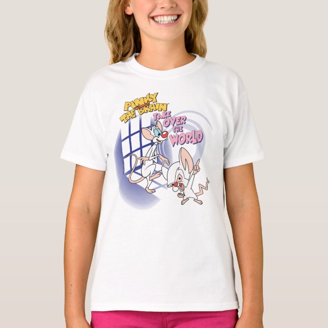 Camiseta Animaniacs | Assumir O Gráfico Mundial (Frente)