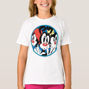 Camiseta Animaniacs Gráfico do círculo dos irmãos Warn