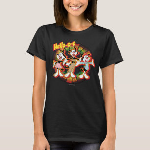 Camiseta Animaniacs   Gráfico do Equalizador Retroativo Alô
