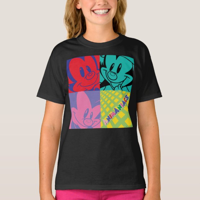 Camiseta Animaniacs | Warner Siblings Pop Art Graphic (Frente)