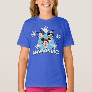 Camiseta Animaniacs   Warner Siblings Wide Arms