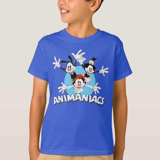 Camiseta Animaniacs | Warner Siblings Wide Arms Graphic (Frente)