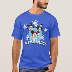 Camiseta Animaniacs Warner Siblings Wide Arms Graphic