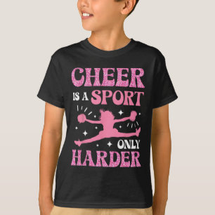 Camiseta Animar Cheerleading Cheer É Um Esporte Só Mais Dif