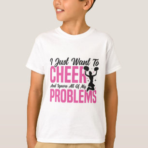 Camiseta Animar Liderança de Torcida Eu Só Quero Animar E I