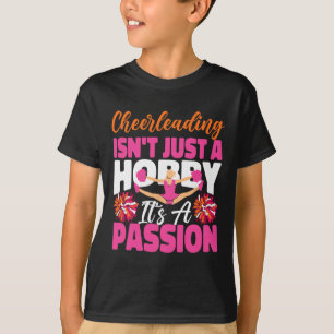 Camiseta Animar O Cheerleading Não É Apenas Um Hobby