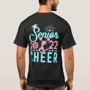 Camiseta Animar Sênior 2022 Noite de Sênior de Cheerleading