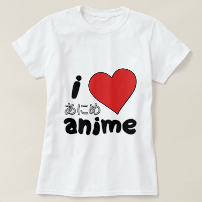 Camiseta Anime (Frente do Design)