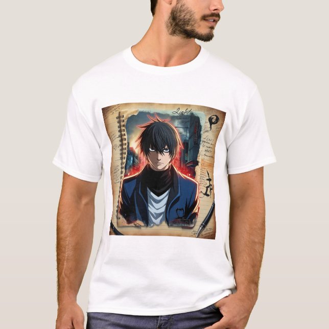 Camiseta Anime Allure: Vista seu caractere favorito (Frente)