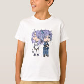 Camiseta Gacha life, personagens da vida Gacha, jogo Gacha