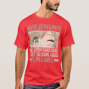Camiseta Anime Art For Men Teen Girls Anime Merch Ani