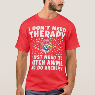 Camiseta Anime Art para adolescentes mulheres Archer Merch 