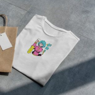 Camiseta Anime Artist Girl