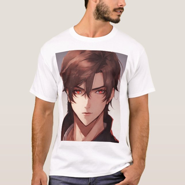 Camiseta "Anime Attitude Vibes T-Shirt (Frente)