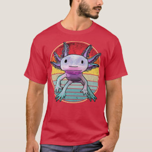 Camiseta Anime Axolotl Waifu Que Ama Anime Ramen E Sketc