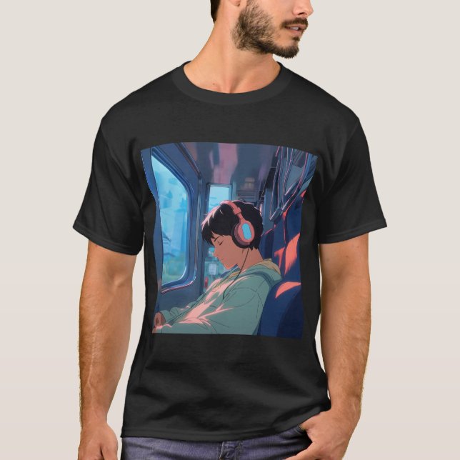 Camiseta Anime - Bonita Cartoon Japonês Kawaii Otaku (Frente)