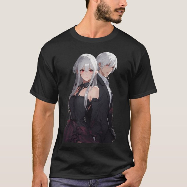 Camiseta Anime - Bonita Cartoon Japonês Kawaii Otaku (Frente)