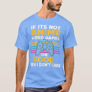 Camiseta Anime bonitinho se não for video games de animação