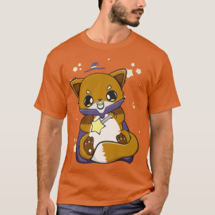 Camiseta Anime Bonito Fo E Mágico Kawaii Para A Mágica Otak