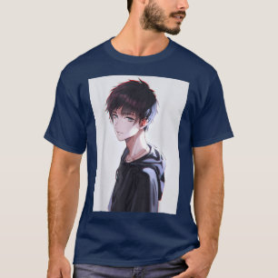 Camiseta Anime Boy Kawaii - Estético Japonês Otaku445