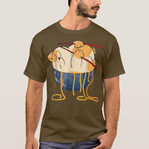 Camiseta Anime Cat Merch Otaku Japonês Ramen 2022 G