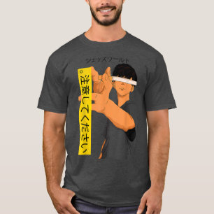 Camiseta Anime Character Desconhecido Face Kawaii Anime Jap