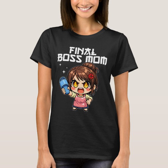CAMISETA ANIME - CHEFE FINAL MÃE (Frente)