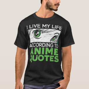 Camiseta Anime cita o leitor Otaku Kawaii Lover Anima